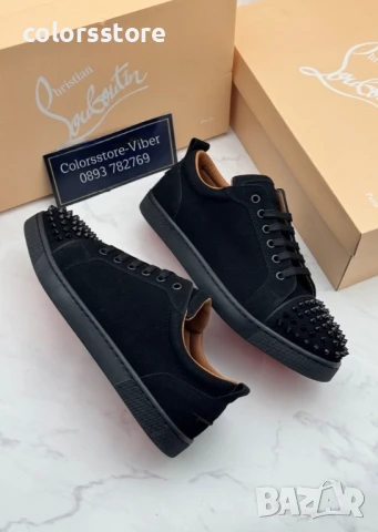 Мъжки обувки Cristian Labrotin черен велур/BR171s