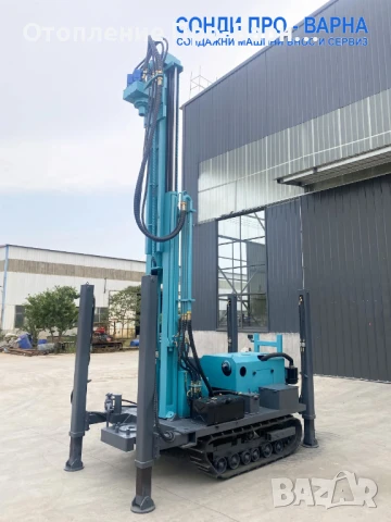 Нова Професионална Самоходна Сондажна машина Track-MaxPro200CN " Air" (v.87) до 200 метра /сонда за , снимка 3 - Други машини и части - 50470115