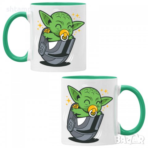 Чаша Star Wars baby yoda 3,Керамична Чаша, Кафе Чай, Игра,Изненада,Подарък,Повод,Празник,Рожден Ден, снимка 2 - Чаши - 38481517