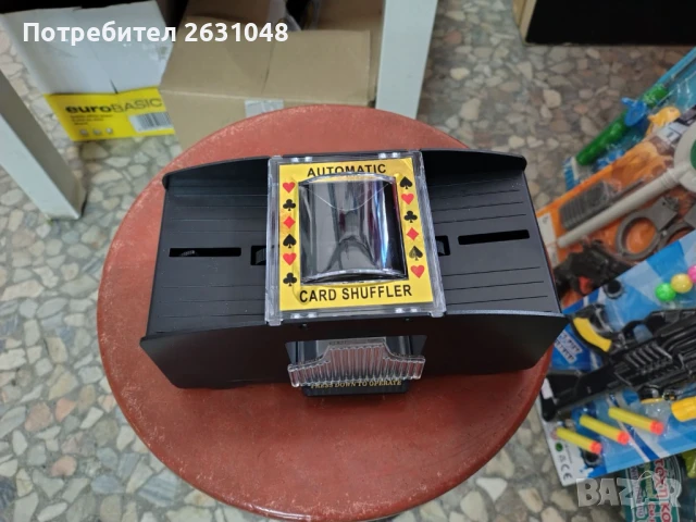 Автоматична машинка за разбъркване на карти, снимка 6 - Други стоки за дома - 50493776