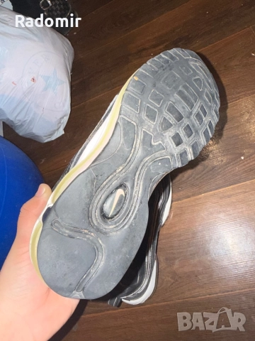 nike airmax 97 black and white woman , снимка 5 - Маратонки - 52999887