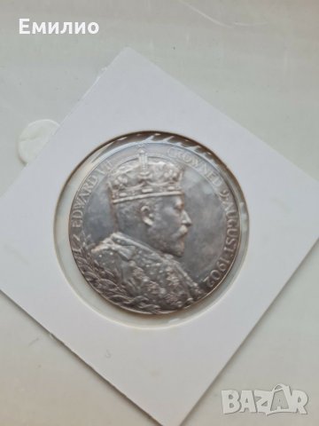 Rare. UK 🇬🇧 Coronation Medal 1902 UNC 