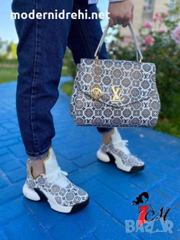 Дамска чанта и кецове Louis Vuitton код 21, снимка 1 - Кецове - 33746581