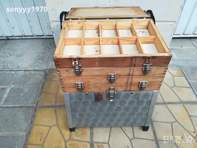 РИБАРСКИ СТОЛ-50Х39Х27СМ-ВНОС SWISS 1106222055, снимка 6 - Екипировка - 37055367