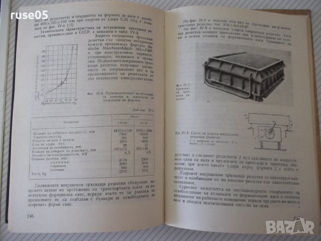 Книга "Механизация на леярските процеси-И.Дафинов"-340 стр., снимка 10 - Специализирана литература - 37932977