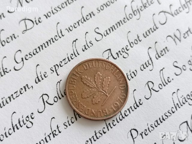 Монета - Германия - 2 пфенига | 1976г.; серия J, снимка 2 - Нумизматика и бонистика - 38898110