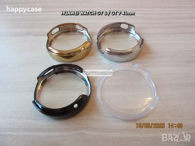 Huawei Watch GT6 46 41mm / GT6 Pro 46mm / Мек TPU силиконов кейс с протектор, снимка 17 - Смарт часовници - 52068443
