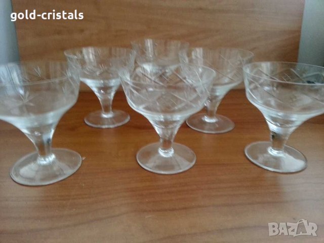 Кристални чаши , снимка 3 - Чаши - 30043402