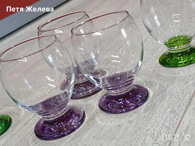 Чаши със цветно дъно-250мл , снимка 4 - Чаши - 56375293