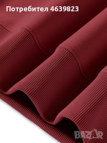 блуза цвят бордо, снимка 3 - Суичъри - 52446914