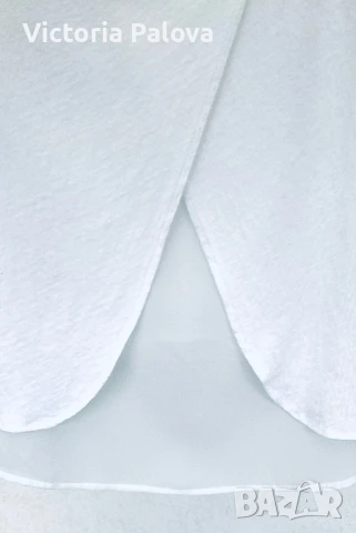 Скъпа марка блуза  OUI лен 55%, снимка 6 - Корсети, бюстиета, топове - 51426752