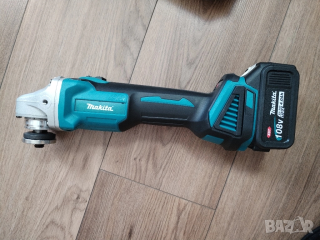 Безчеткови акумулаторни машини 4 в 1 винтоверт гайковерт ъглошлайф перфоратор с четири батерии ., снимка 12 - Други инструменти - 51357395