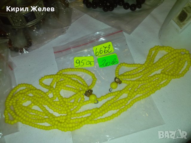 СТАРО ВИНТИДЖ КОЛИЕ с БРОНЗ 6672, снимка 2 - Колиета, медальони, синджири - 29637108