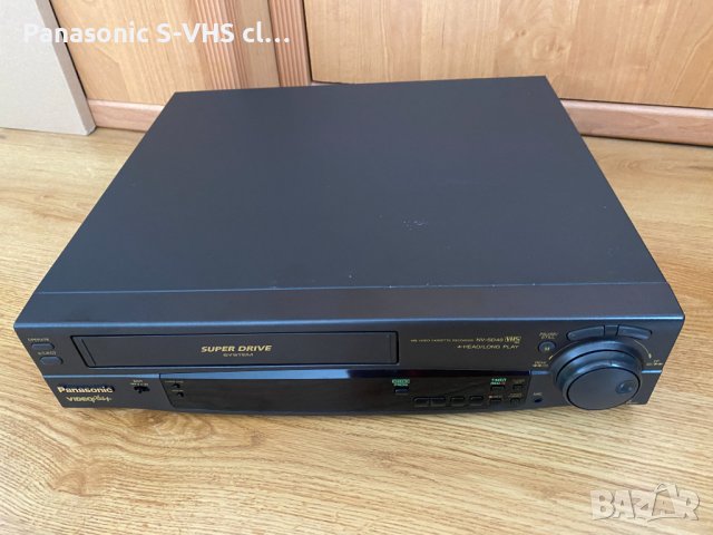 Panasonic VHS NV-SD40B 4 head, снимка 4 - Плейъри, домашно кино, прожектори - 44465502