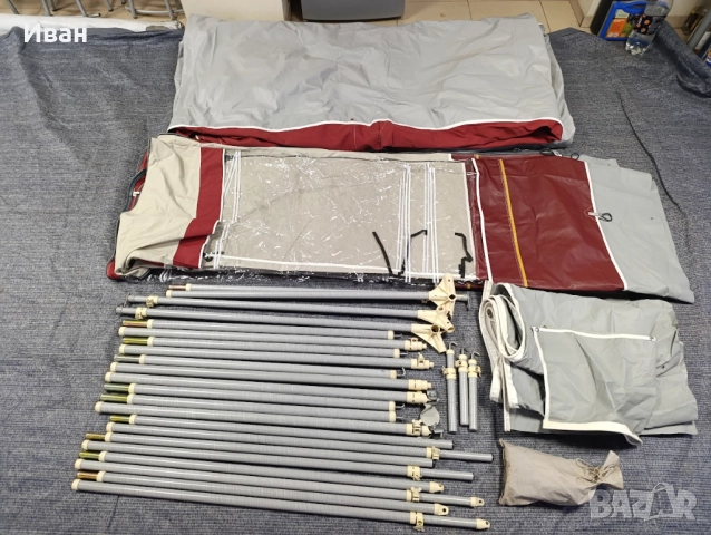 ЧЕТИРИСЕЗОНЕН ФОРСЕЛТ ЗА КАРАВАНА ISABELLA VENTURA ATLANTIC. РАЗМЕР 975СМ (961-985)СМ ЗЕМЯ-ЗЕМЯ, снимка 2 - Палатки - 52776616