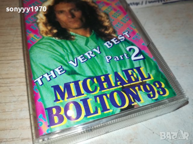 SOLD-MICHAEL BOLTON-КАСЕТА 0910231153, снимка 2 - Аудио касети - 42492618