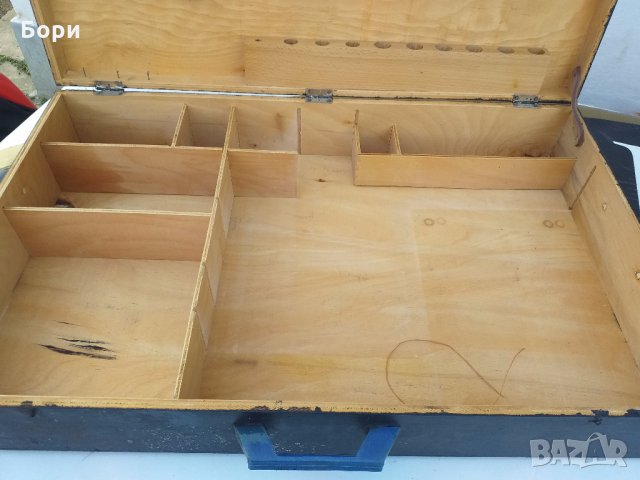 Голям дървен куфар / 2, снимка 3 - Куфари с инструменти - 31980325