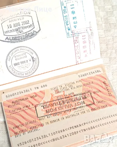 Стар Български Международен Паспорт за Колекции, снимка 6 - Колекции - 49606647