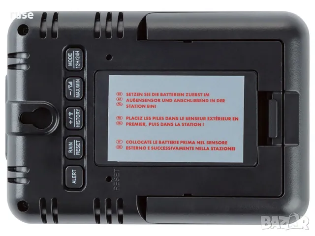 НОВИ! Метеорологична станция радиоуправлявана с измервателен уред за дъжд , снимка 10 - Други стоки за дома - 48968255