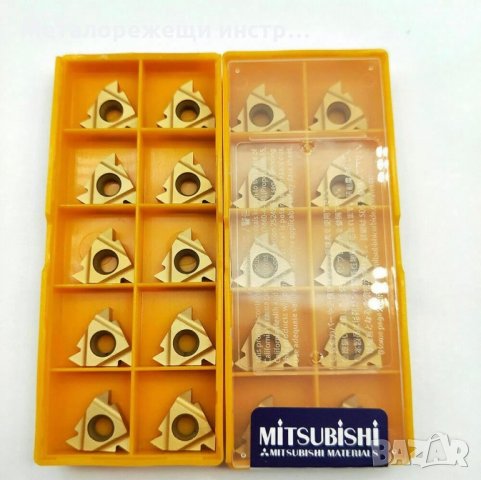 Твърдосплавни пластини MITSUBISHI MMT 16ER AG60, снимка 1 - Други инструменти - 29175920
