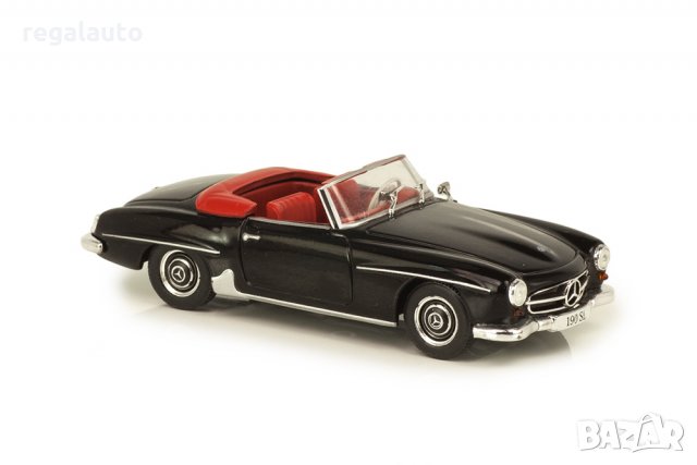 B66041053,умален модел die-cast Mercedes 190SL W121 1955-1963,1:43, снимка 3 - Колекции - 31556785
