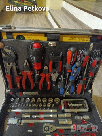 куфар с инструменти Wisent, снимка 2 - Куфари с инструменти - 53043560