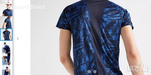 МЪЖКА ТЕНИСКА ЗА КАРДИО ФИТНЕС  DOMYOS внос Франция., снимка 5 - Тениски - 29304272