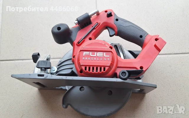 ръчен циркуляр milwaukee m18 CCS66 190мм диск за ремонт, снимка 4 - Циркуляри - 56045702