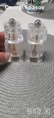 Механична мелничка за сол и черен пипер, снимка 9 - Прибори за хранене, готвене и сервиране - 54031642