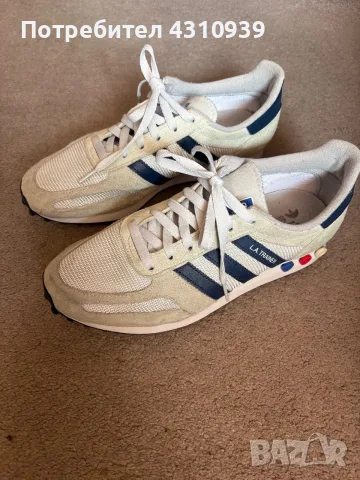 adidas Originals LA Trainer естествен велур