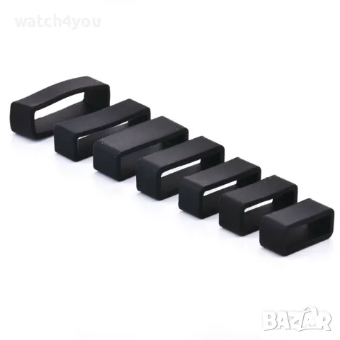 НОВА ГАЙКА/ХАЛКА ЗА КАИШКА НА СМАРТ ЧАСОВНИК.ГАЙКИ ЗА КАИШКИ.SMART WATCH СИЛИКОНОВА КИАШКА , снимка 3 - Смарт гривни - 50258692