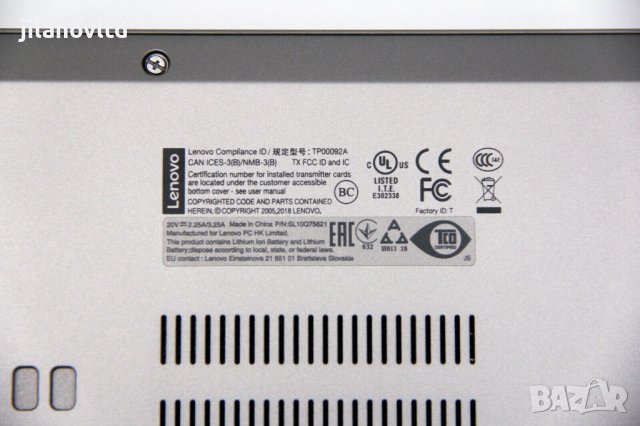 Лаптоп Lenovo T480S СИВ I5-8350U 8GB 256GB SSD 14.0 FHD TOUCHSCREEN, снимка 10 - Лаптопи за работа - 37822567