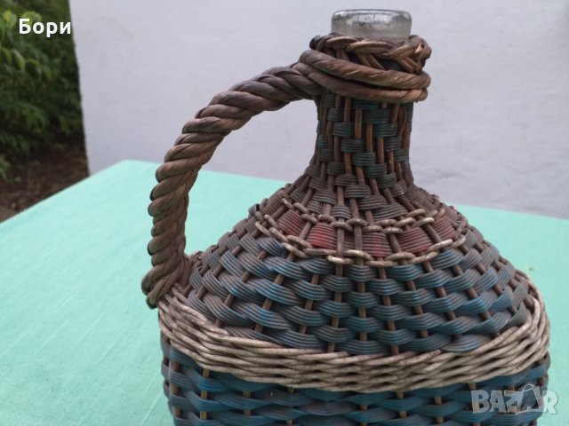 Старо шише дамаджана, снимка 3 - Антикварни и старинни предмети - 34338569