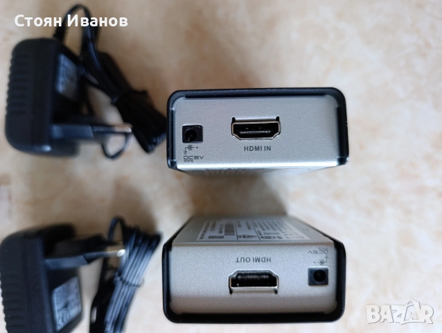 HDMI Екстендер ATEN VE800A (Комплект) – Пренос на сигнал до 60м, снимка 6 - Друга електроника - 53970358