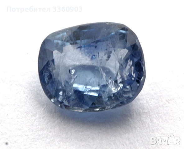 Сертифициран естествен виолетов Сапфир – 0,84 карата 