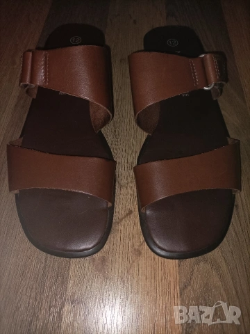 Чехли от естествена кожа , снимка 4 - Чехли - 54234450