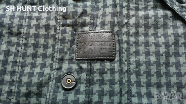 G-Star CAVALRY Check Dress Shirt L/S размер M мъжка риза 7-37, снимка 4 - Ризи - 52204583