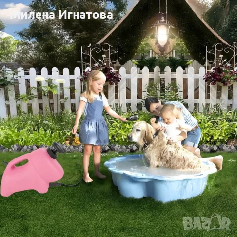 Преносим душ 8L за кучета, велосипеди и спортни принадлежности – без електрическо захранване, снимка 5 - За кучета - 55959762