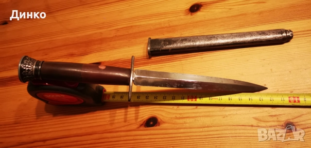 Немски кортик, окопен нож ВСВ, снимка 5 - Антикварни и старинни предмети - 52259816