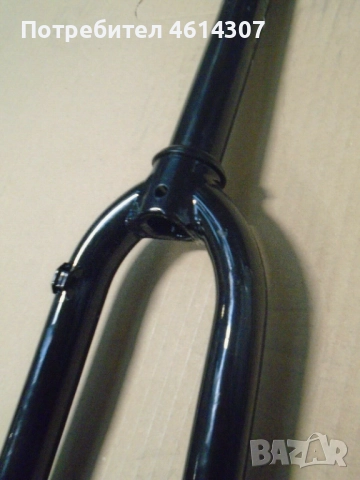 Вилка - Disc Tange Cromo Steel fork black 1-1.1/8” → Обява 51913389 → Обява 51925592, снимка 1