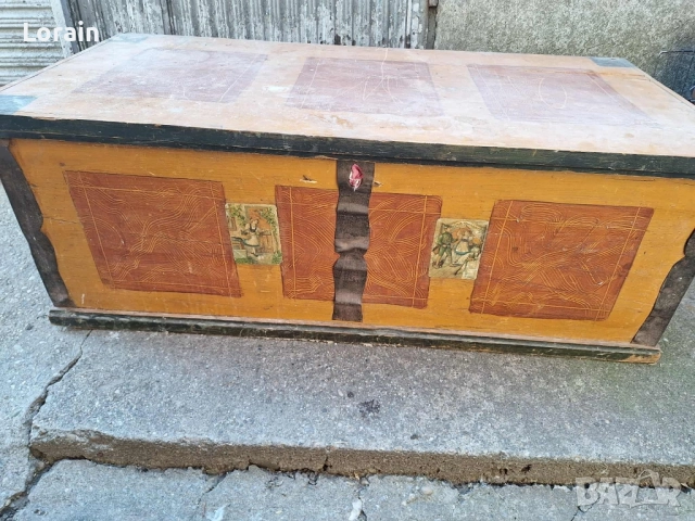 Дървена ракла(сандък)