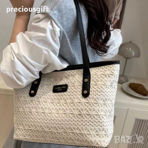 Дамска голяма чанта, снимка 3 - Чанти - 51462201