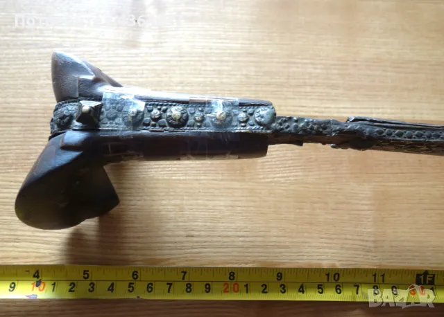 Ятаган,Османски,Балкански,златна набивка,няма кания, снимка 2 - Ножове - 49077258