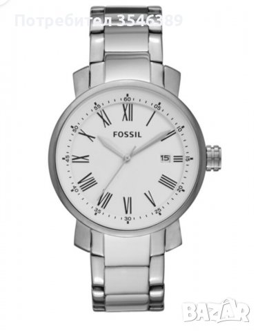 Часовник Fossil с верижка от инокс