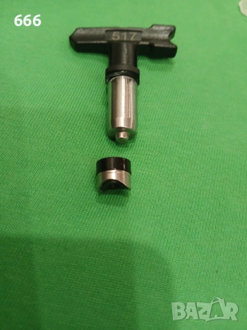 Дюза за безвъздушно пръскане 517, волфрамова стомана, 4,9x5,6 см, снимка 8 - Други стоки за дома - 53285938