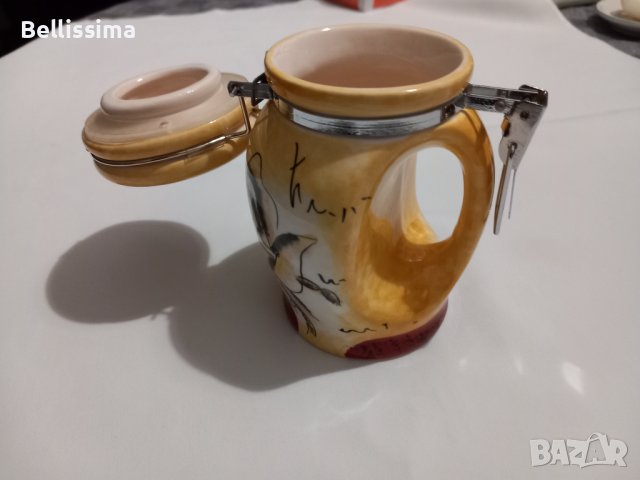  НОВА керамична захарничка, снимка 1