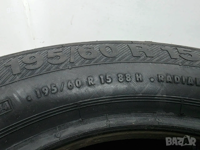 1бр летна гума 195/60/15 BARUM L05437, снимка 2 - Гуми и джанти - 54062342