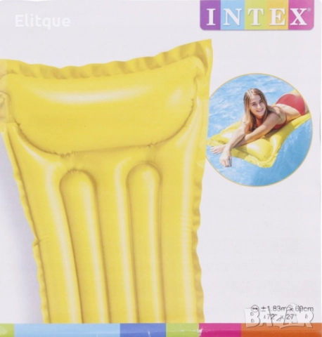 Надуваем воден дюшек I n t e x 59703NP - Насладете се на комфорта и привличането на водата, снимка 2 - Други стоки за дома - 52888771
