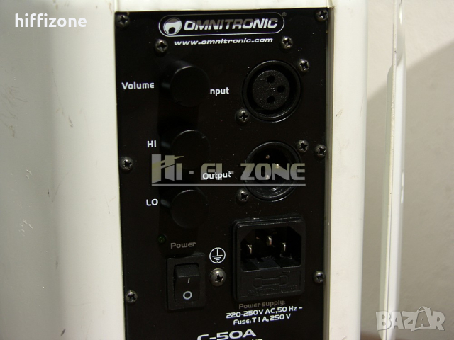  Omnitronic c-80a / c-50a  Активни ТОНКОЛОНИ, снимка 11 - Тонколони - 44668548