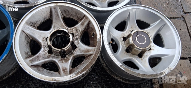 5бр ляти джипови джанти 7J15. 6x139.7. OEM 91140444. Свалени са от Opel Frontera..., снимка 13 - Гуми и джанти - 53979162